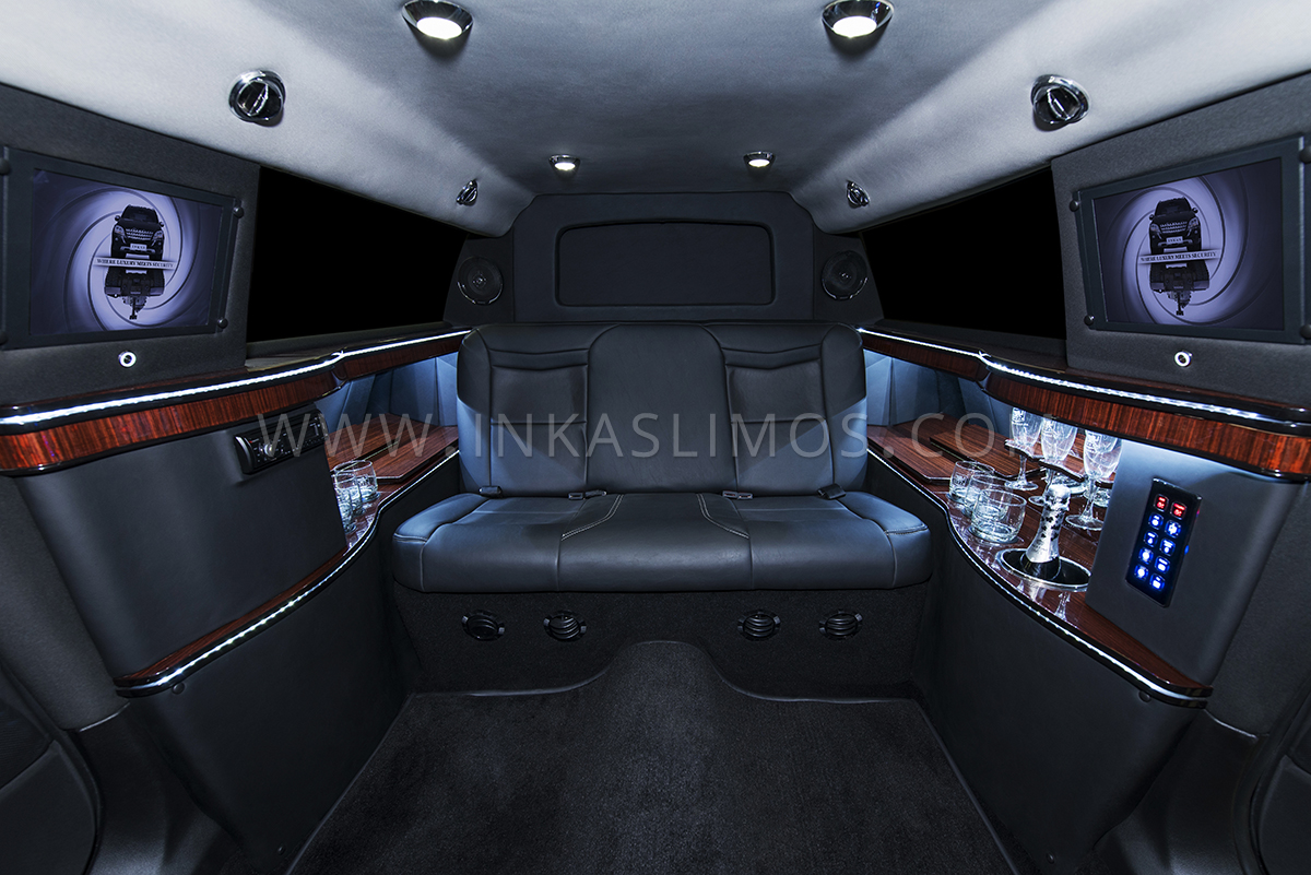 cadillac limousine interior