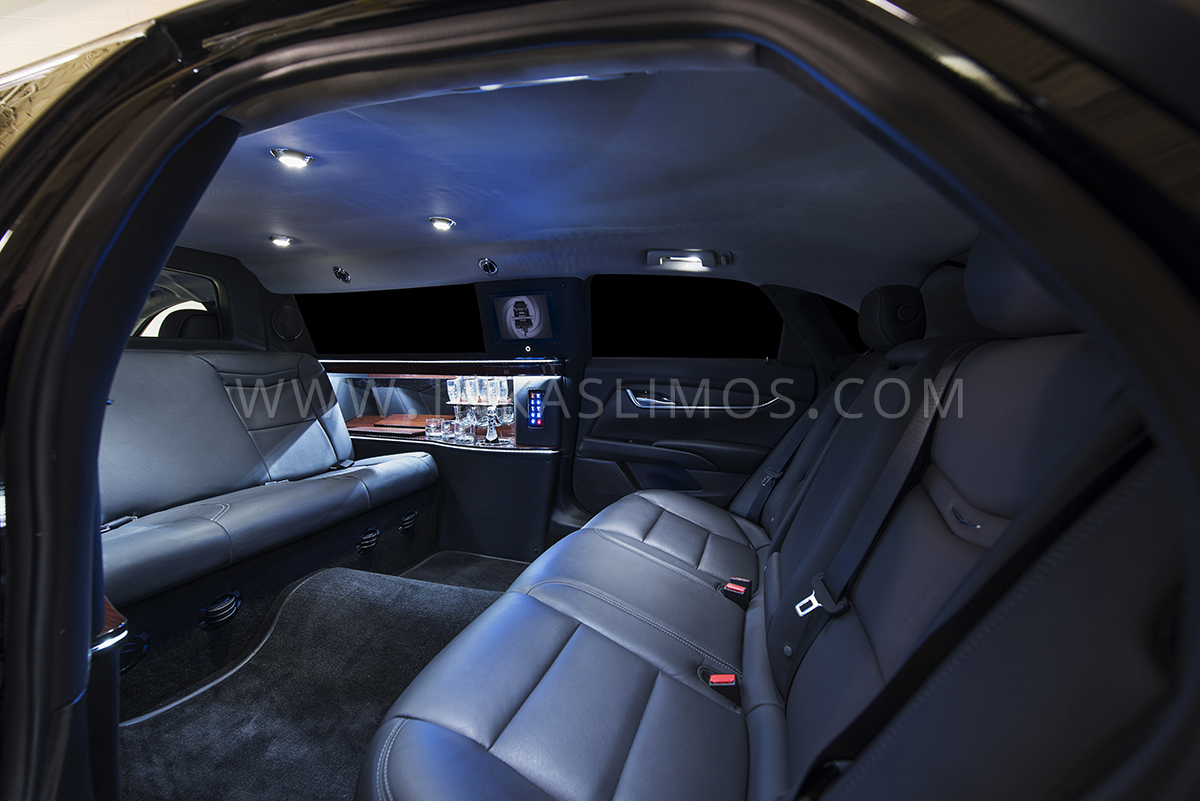 cadillac limousine interior